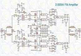 2000W FM amplifier using 2x MRFE6VP1K25H